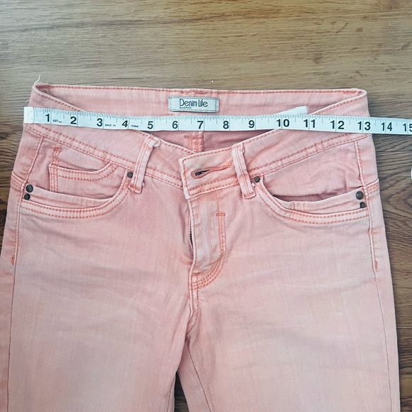Pimkie Salmon Color Denim Size Small (EU 32) - Picture 7 of 12